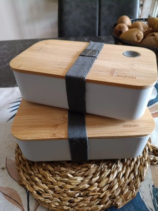 Set 2 Contenitori Pranzo Brabantia Bambù