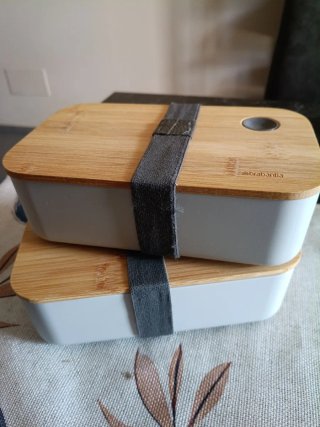 Set 2 Contenitori Pranzo Brabantia Bambù