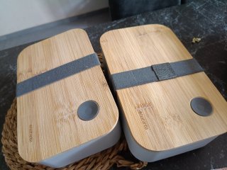 Set 2 Contenitori Pranzo Brabantia Bambù