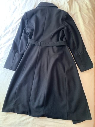 Abrigo Naf Naf Negro Talla M
