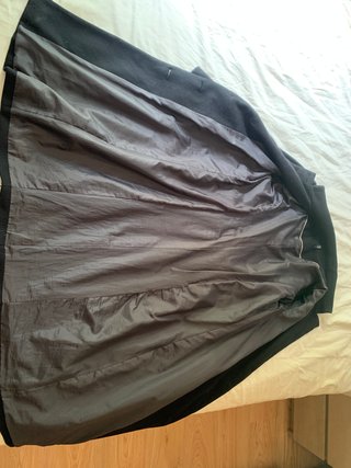 Abrigo Naf Naf Negro Talla M