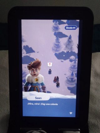 Tablet Amobile Negra + 4 Juegos