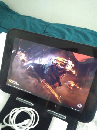 Tablet Amobile Negra + 4 Juegos