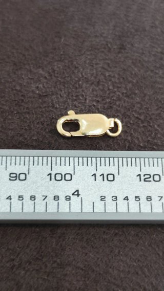 Cierre de oro grande nuevo para collar.