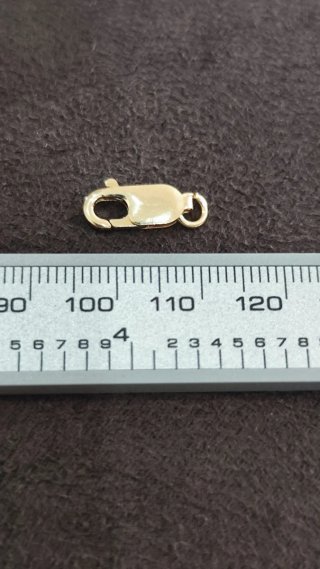 Cierre de oro grande nuevo para collar.