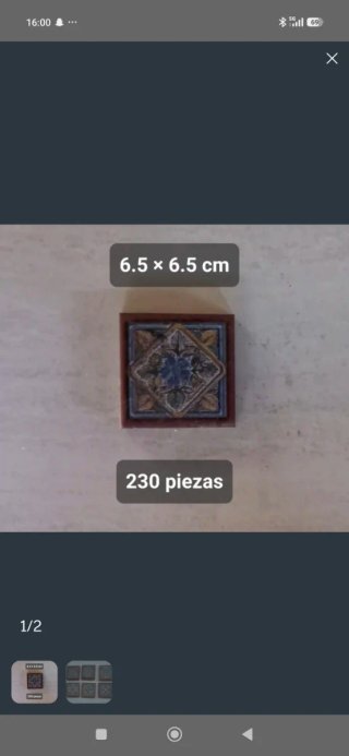 Mosaicos decorativos de cerámica