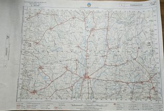 Mapa Militar de España León 1:50.000