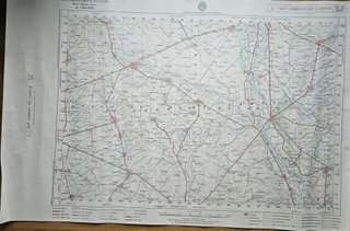 Mapa Militar de España León 1:50.000