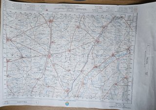 Mapa Militar de España León 1:50.000