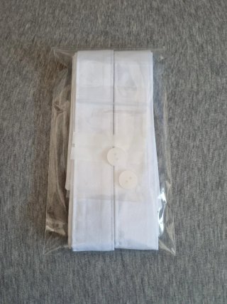 Tirantes para cancan blancos