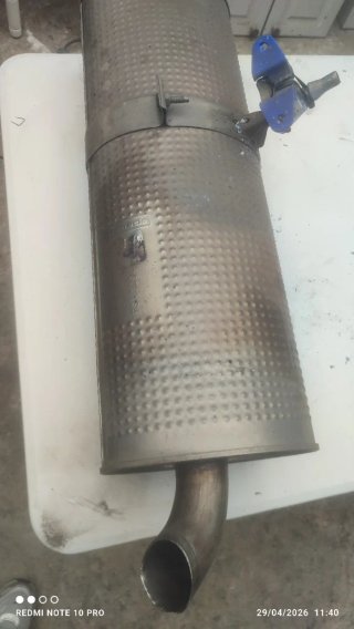 Silencioso final Peugeot 308 Faurecia gasolina