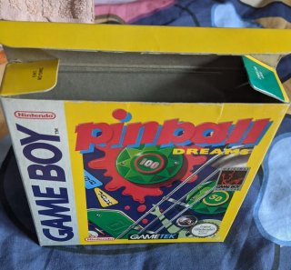 Pinball Dreams Game Boy pal uk ESPAÑOLizado