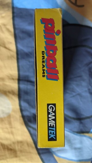 Pinball Dreams Game Boy pal uk ESPAÑOLizado