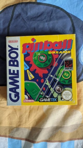 Pinball Dreams Game Boy pal uk ESPAÑOLizado