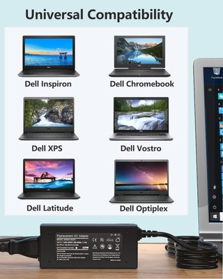 Cargador portátil Dell Inspiron Vostro 65W