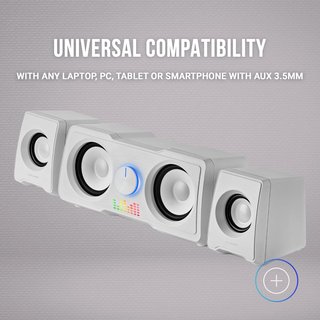 Mars Gaming altavoces gaming compactos RGB