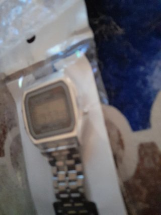 Reloj Digital Plata
