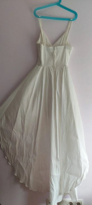 Vestido de graduación blanco