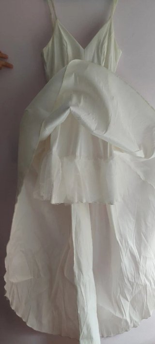 Vestido de graduación blanco