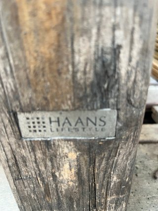 Tavolo da giardino grande in legno