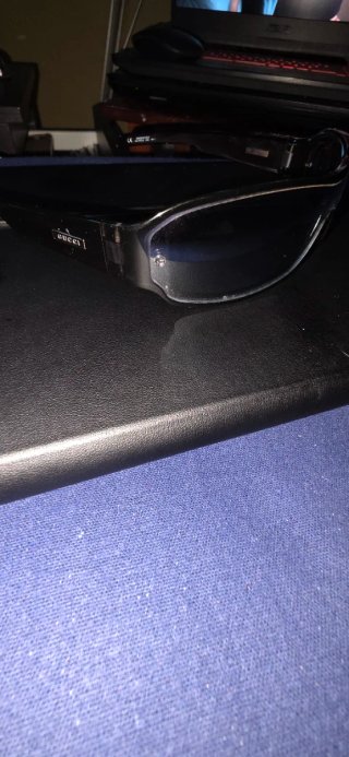 Óculos de Sol Gucci Preto/Cinza