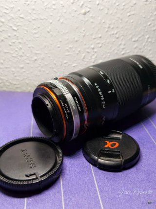Objetivo Sony SAL75300 + Adaptador