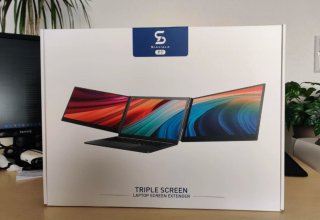 Triple Monitor Portátil Nuevo