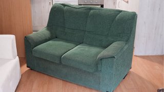 SOFA DOS PLAZAS VERDE