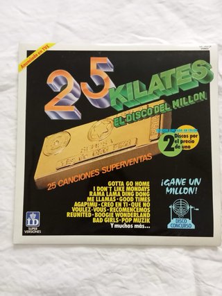 Lote 3 Vinilos Magia Negra y 25 Kilates