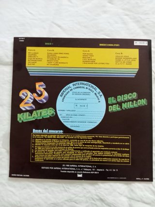 Lote 3 Vinilos Magia Negra y 25 Kilates