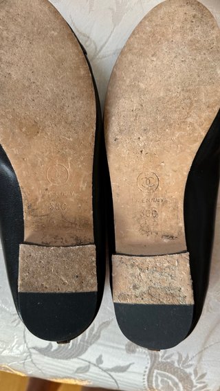 Bailarinas Chanel Talla 38 Negras