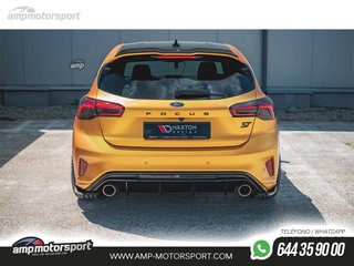 DIFUSOR TRASERO FORD FOCUS ST / ST-LINE MK4 2018-- NEGRO BRILLO