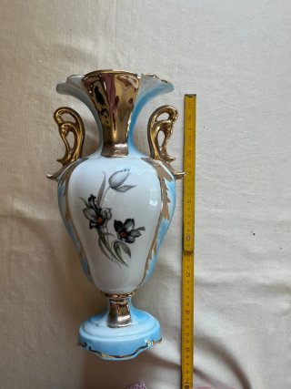 Set 3 vasi ceramica smaltata decorati