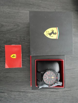 Reloj Ferrari FOR EVO 3 Negro/Rojo