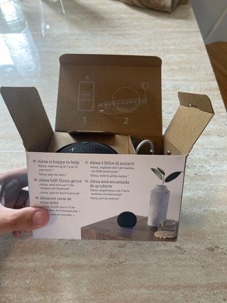 Echo Dot Alexa Amazon Nero