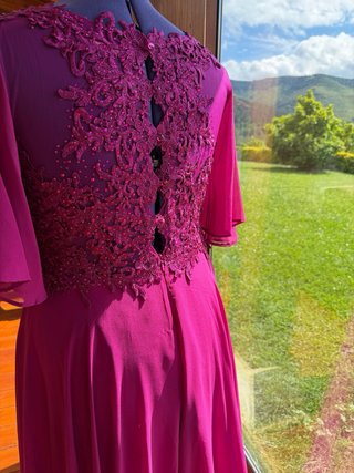 Vestido Mujer Fiesta Madrina Boda