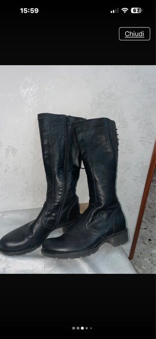 Stivali Nero Giardini donna n.37