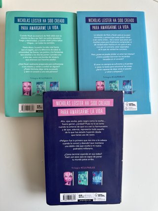 3 Libros Culpa mía, Culpa tuya, Culpa nuestra