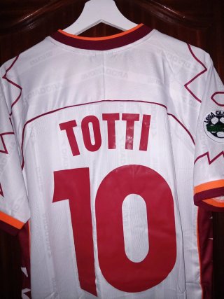 Camiseta Retro Fútbol Totti#10 Talla XL