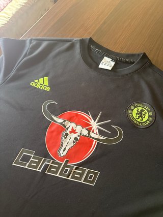 Camiseta Chelsea Adidas Negra y Verde