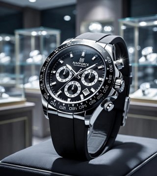 NUEVOS Reloj Naviforce Daytona cronógrafo Cuarzo