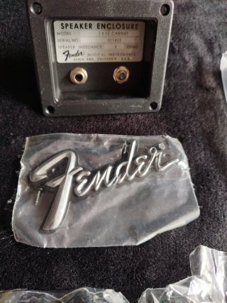 Kit Repuesto Fender Pantalla 2x12