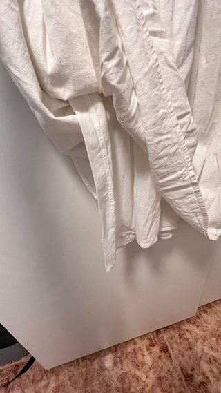 Vestido ZARA blanco talla S