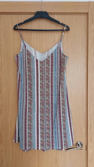 Vestido tirantes Mango estampado