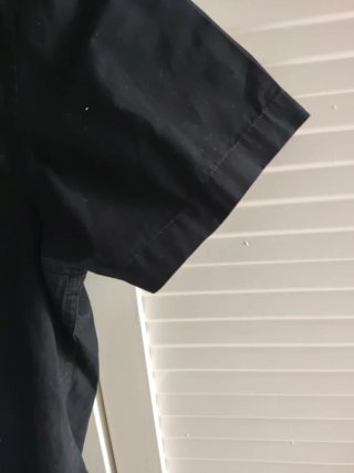Camisa manga corta negra Springfield Talla L