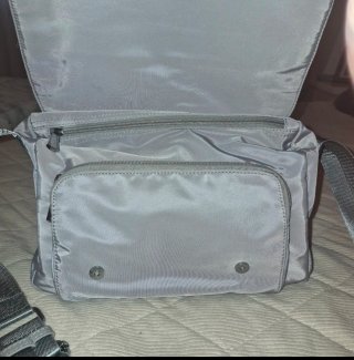 Borsa a tracolla Antonio Basile grigia