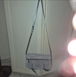 Borsa a tracolla Antonio Basile grigia