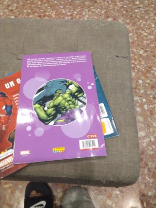 Pack cómics Spiderman y Hulk