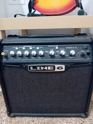 Guitarra Eléctrica Sunburst + Amplificador