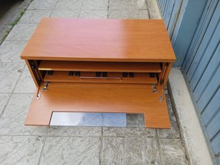 Mesa de centro madera y cristal